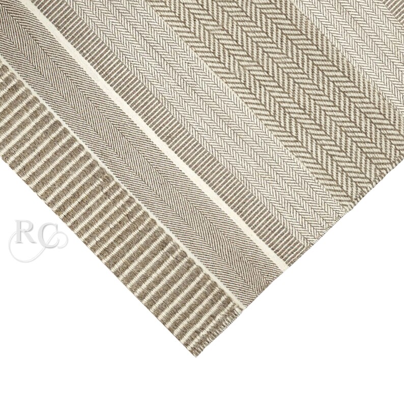 5x8 Handmade Rug ! Flat Weave ! Geometric Wool ! 6x9, 7x10, 8x11 ! Hand Woven Area Rugs ! Bed, Living, Room Carpet