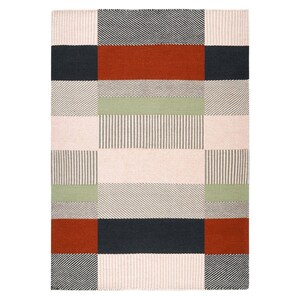 7x10 Woven Rug Geometric Carpet 8x11, 9x13, 10x14 Flat Weave Handmade Rugs Bed, Living Room Carpets image 7
