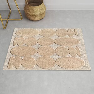 Viscose Area Rug 7x10, Handmade Carpet, Geometric Wool ! 8x11, 9x12, 10x13 ! Large Area Rugs, Tufted Carpet, Bed, Living Room