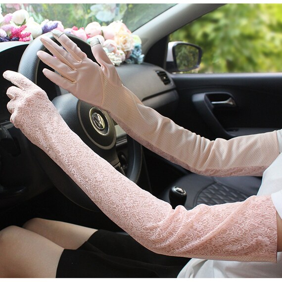 Long gloves for sun protection deals