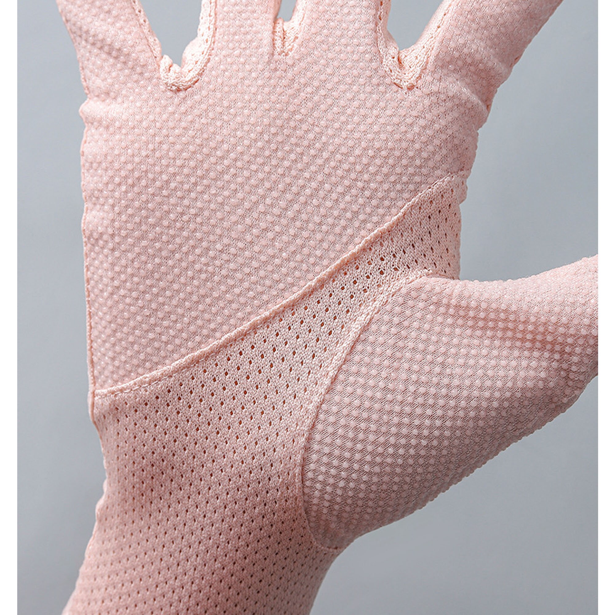 Gants de protection solaire à deux doigts pour femmes, été,  anti-ultraviolet, mignon, en coton fin, pour l'équitation et la conduite, gants  antidérapants pour écran tactile - AliExpress