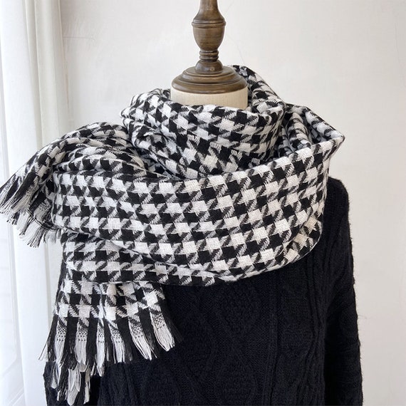 Houndstooth Scarf Women, Apparel Houndstooth Scarves