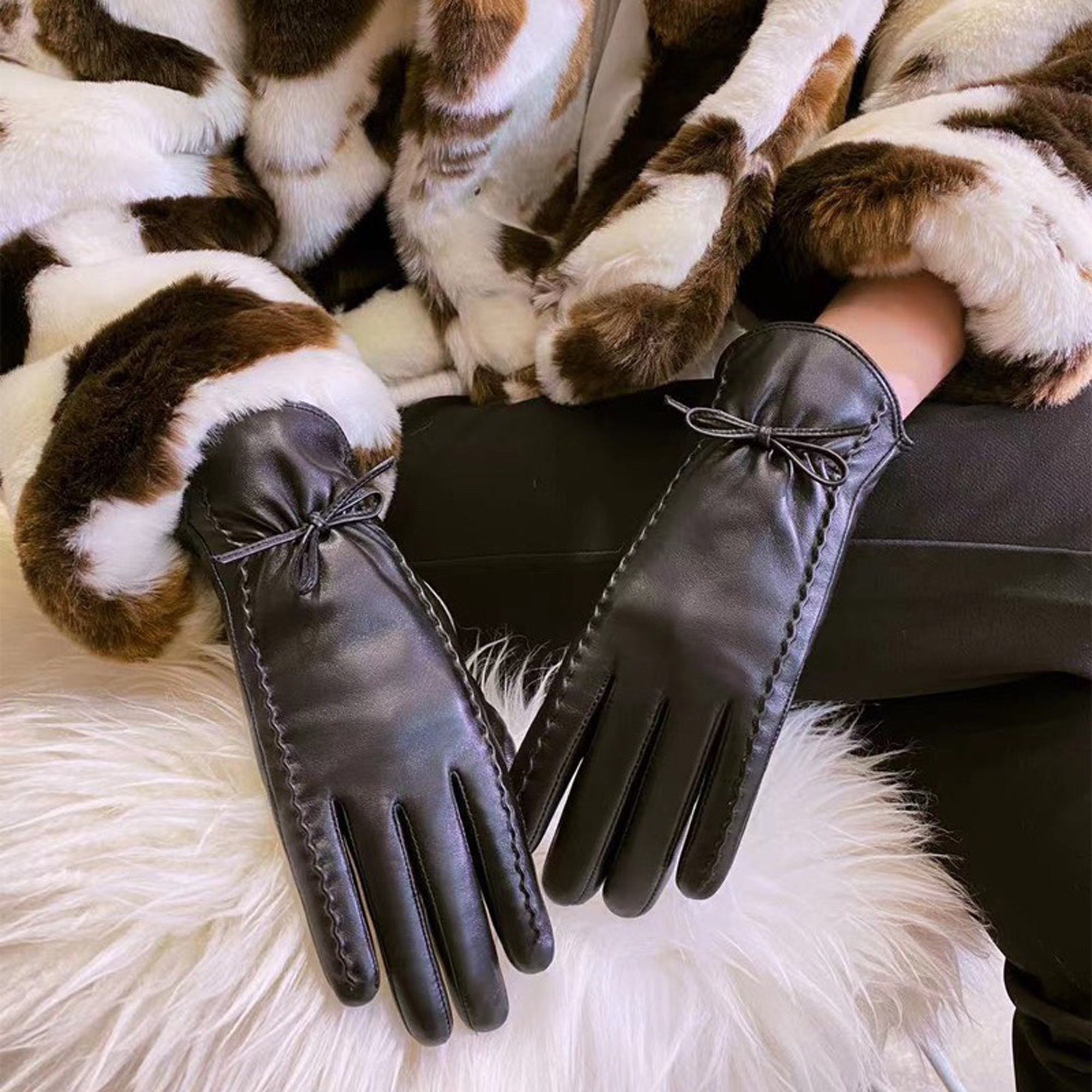Chanel Gloves - Etsy Chanel Gloves - Etsy