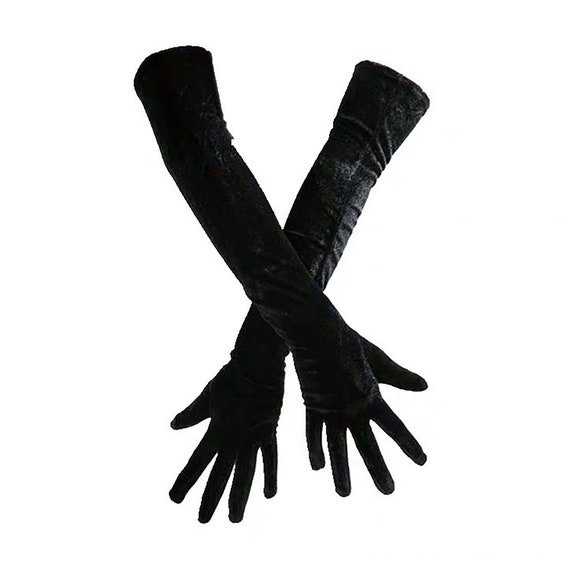 Guantes Negros Largos