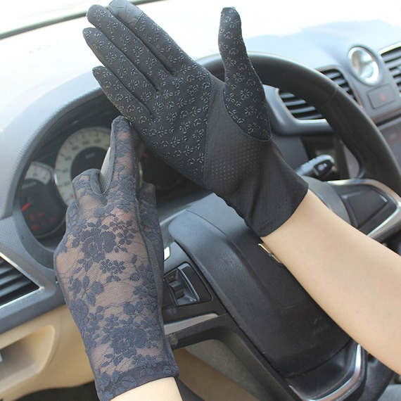 Summer Anti-uv Gloves,women's Lace Sunscreen Driving Gloves,non-slip  Breathable Gloves,sun Uv Protection Gloves,outdoor Gloves,elegant Glove 