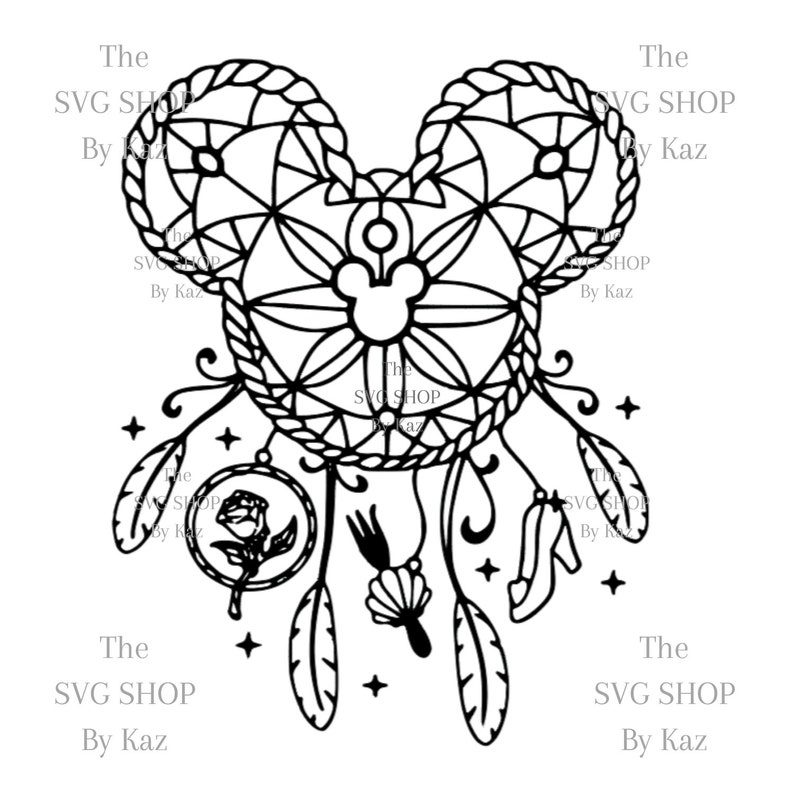 Free Free 286 Silhouette Disney Dream Catcher Svg SVG PNG EPS DXF File