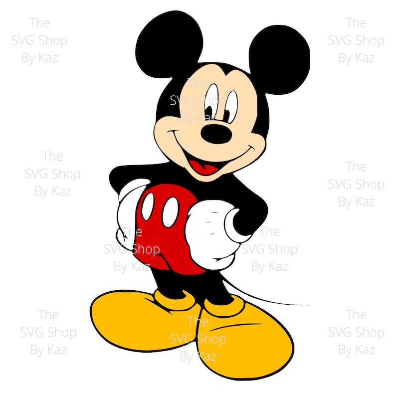 Download Mickey Mouse SVG Layered Mickey Mouse SVG PNG Download for ...