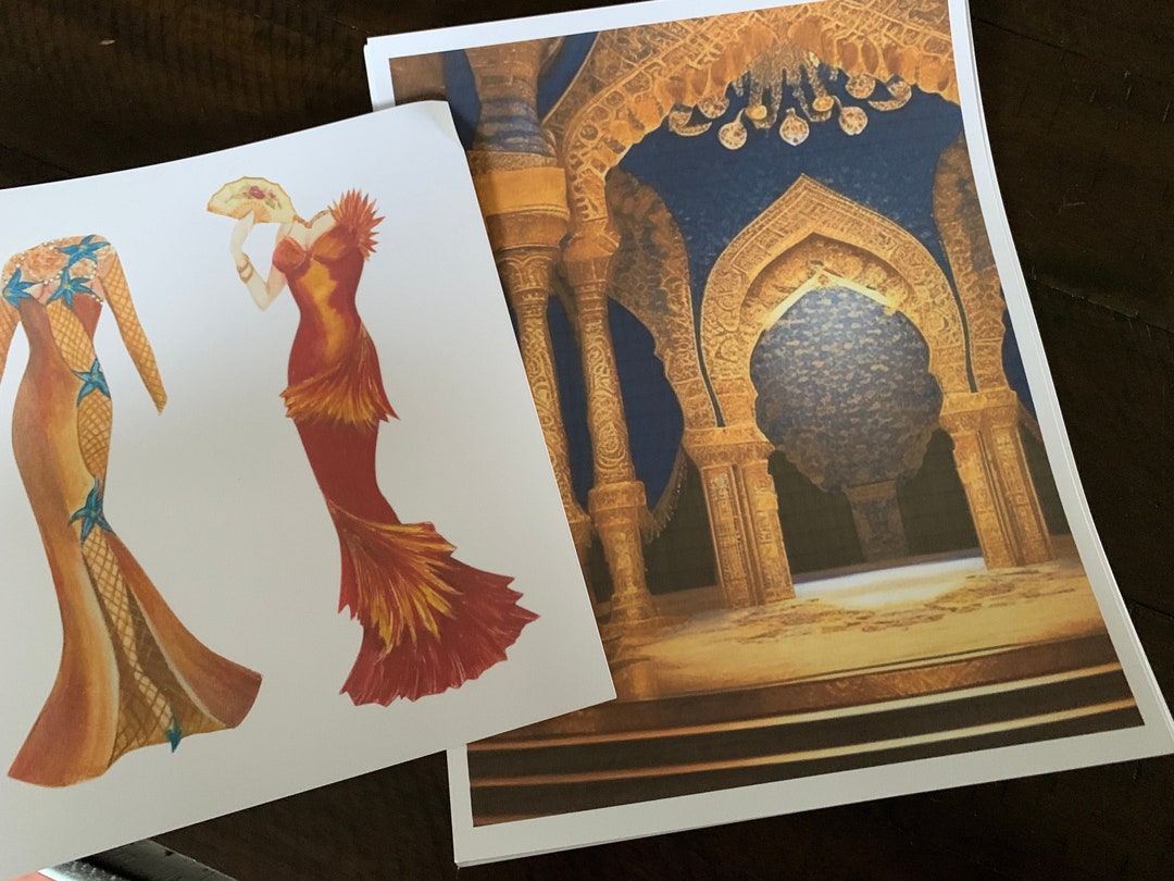 Paper Doll Fantasy Land: Complete Printable Set Includes 10 Glamorous ...