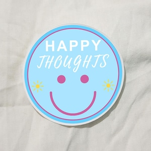 Pegatinas de pensamientos felices / Pegatinas con citas / Citas positivas / Pegatinas inspiradoras / Pegatinas con citas inspiradoras / Pegatinas de vinilo