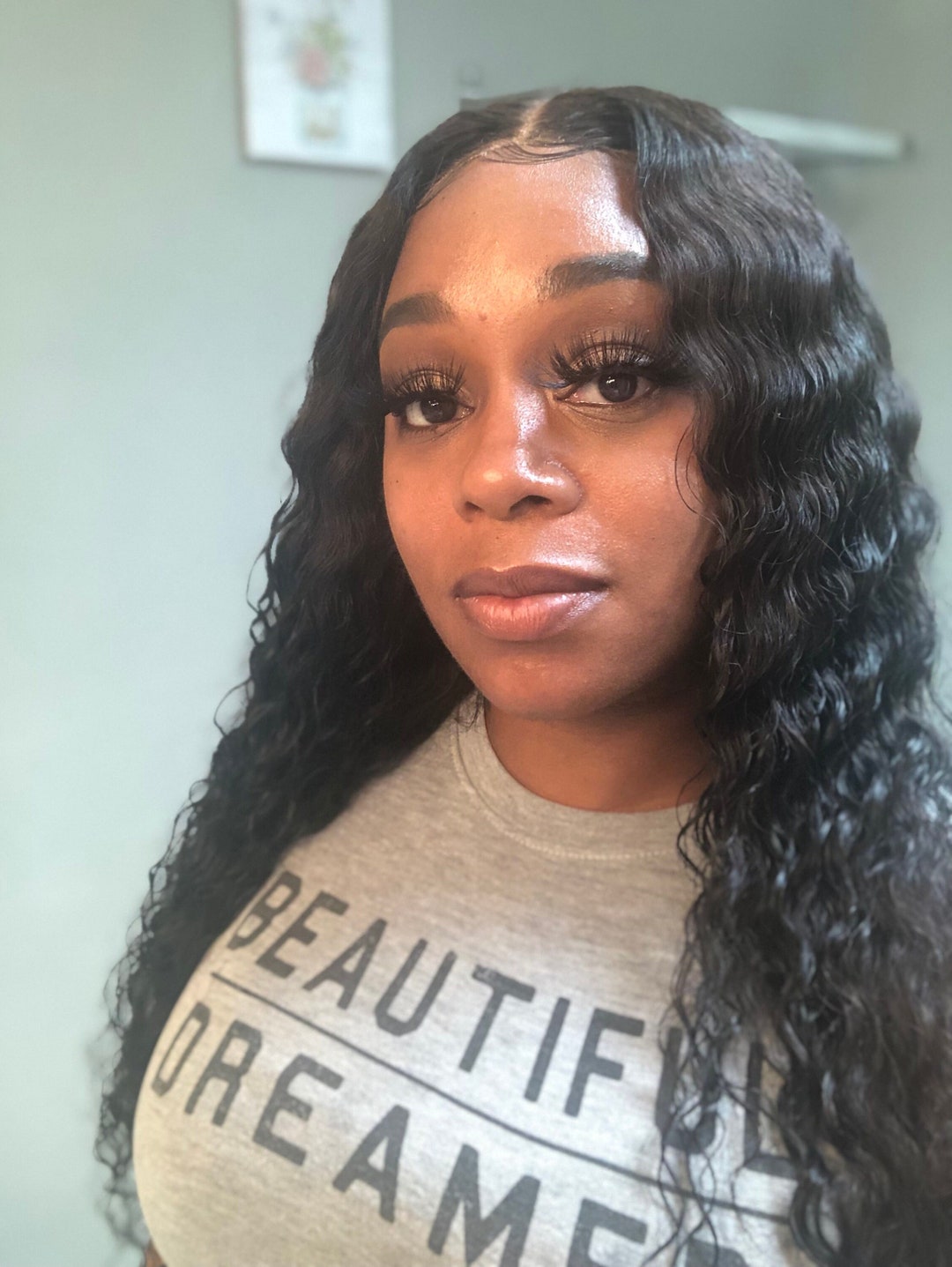 100 Human Virgin Hair Wig Deep Wave Virgin Wig Real Healthy Human Hair