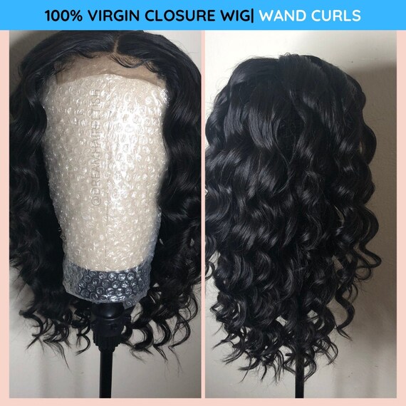 100 Virgin Human Hair Wig Body Wave Wig Styled Real Healthy Etsy