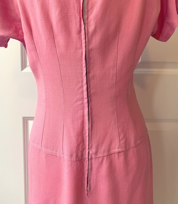 Early-Mid 60s Pink Dress - image 4