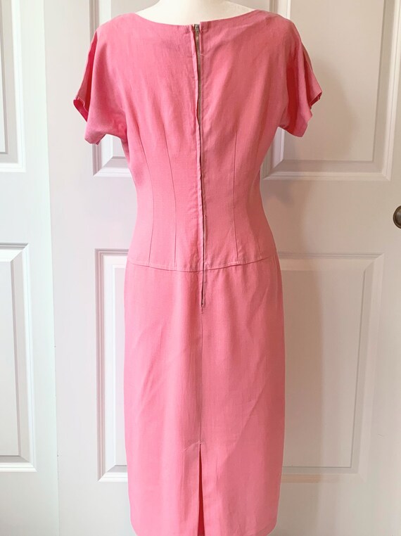 Early-Mid 60s Pink Dress - image 3