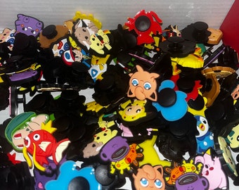 Cartoon Inspired Clog Shoe Charms