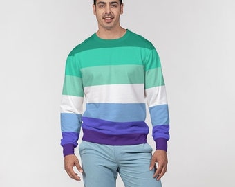 MLM Gay Men Pride Flag Pullover Sweater