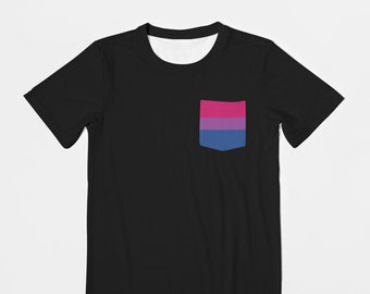 Bisexual Flag Shirt | Bisexual Pride Shirt  | LGBTQ Clothing