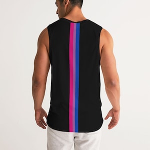 Bisexuell Pride Flagge Sport Tank Top