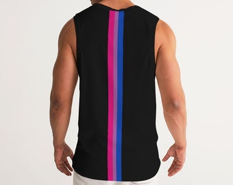 Bisexual Pride Flag Sports Tank Top