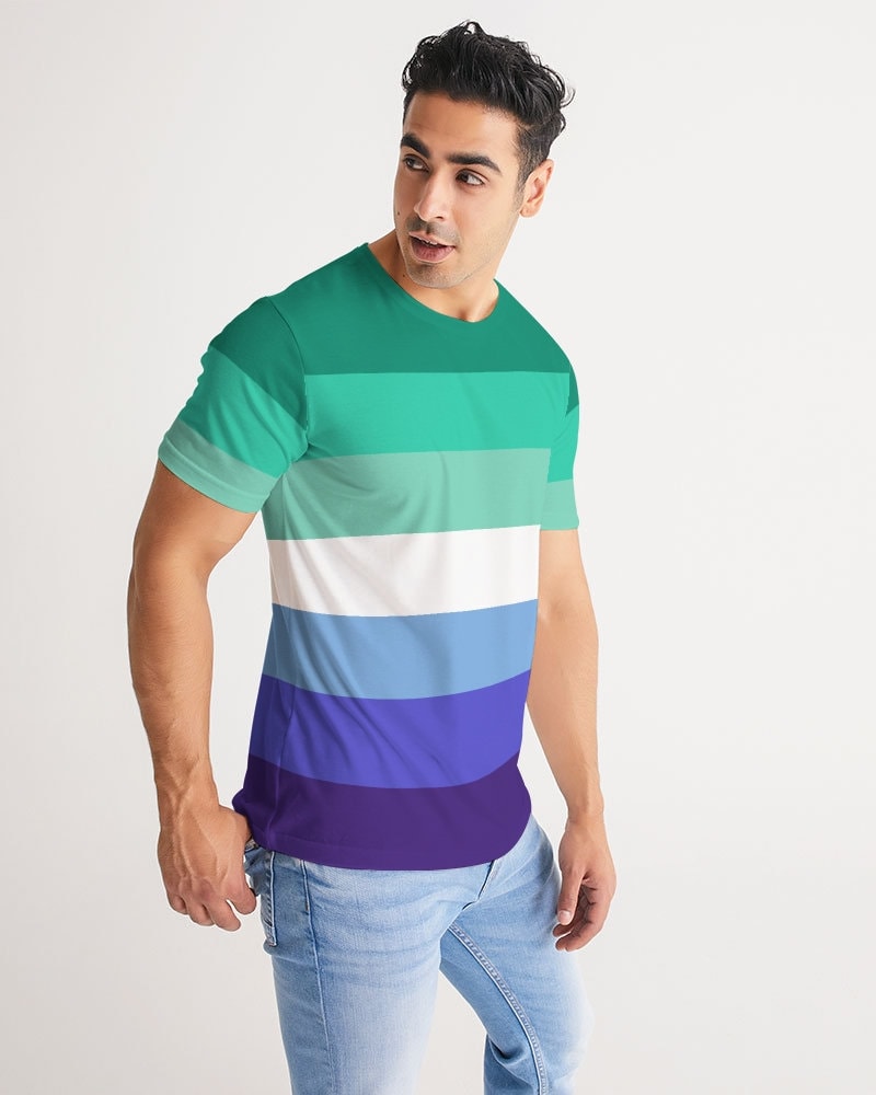 Gay MLM Flag Men T shirt Gay MLM Pride 