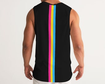 Pansexual Pride Flag Sports Tank Top