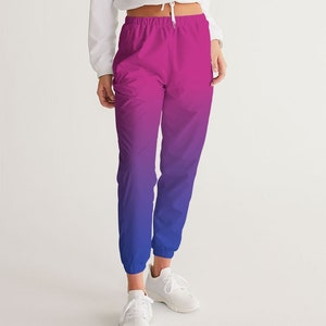 Bisexual Flag Ombré Women Track Pants | Bisexual Flag Ombré Women Joggers