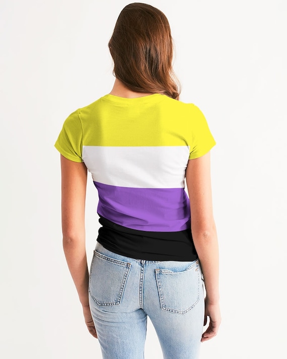non binary flag t shirt