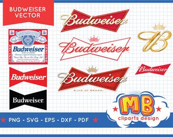 Budweiser Svg Etsy