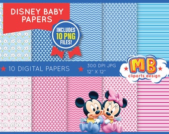 Fondo Mickey Bebe Etsy Fondo Mickey Bebe Etsy