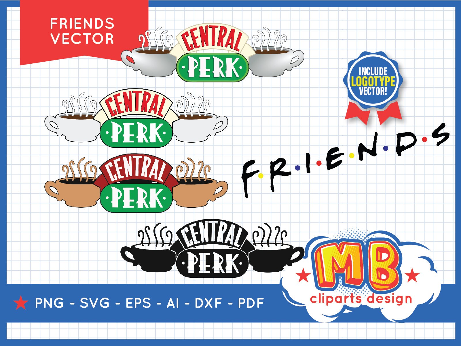 Free Free 195 Friends Central Perk Svg SVG PNG EPS DXF File