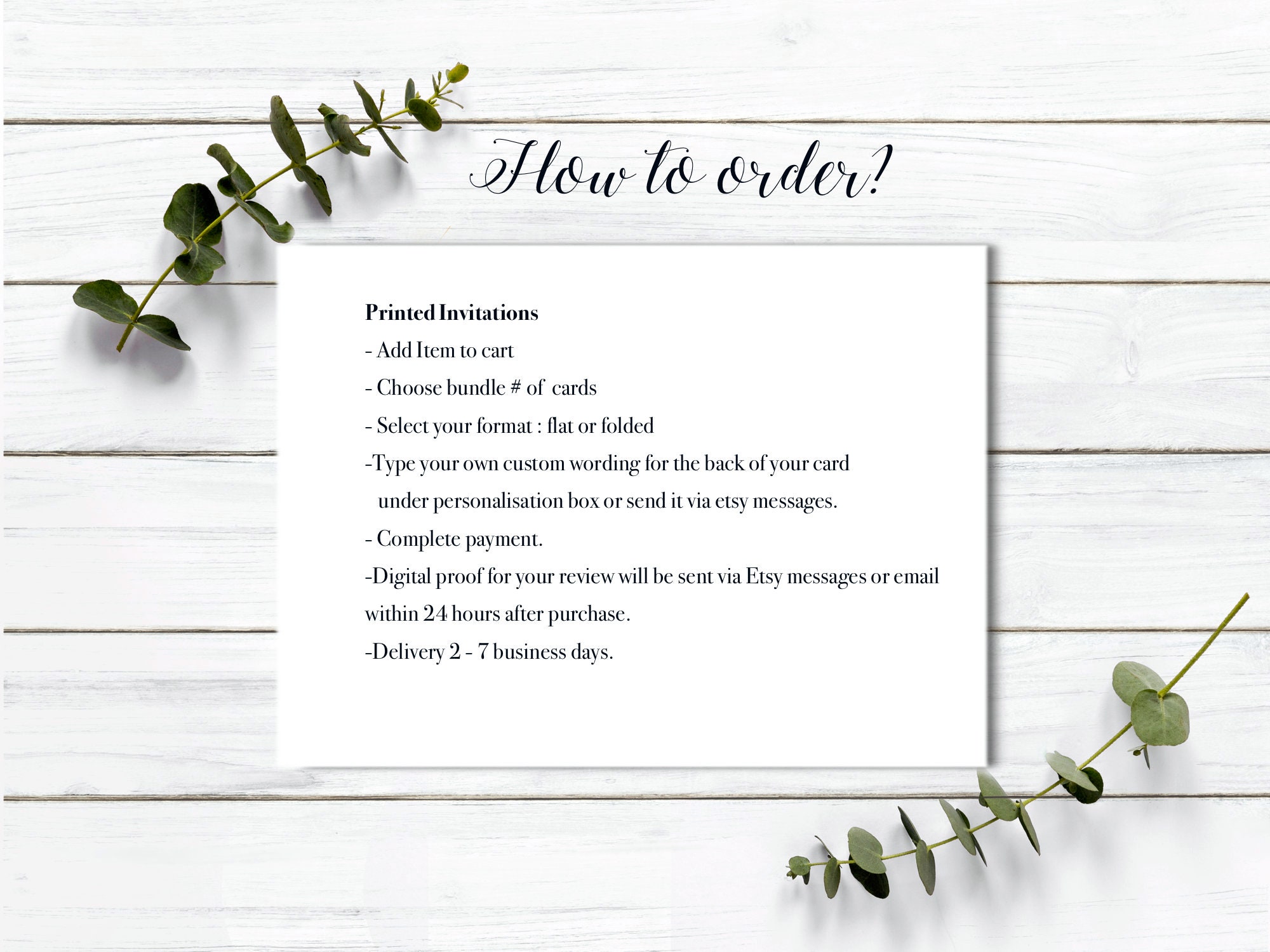 Double Sided Wedding Thank You Card With Photo Personalised - Etsy