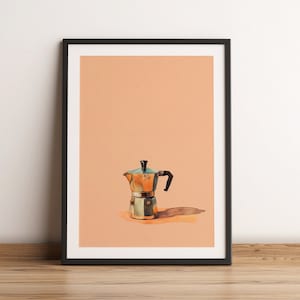 MAKINETA | Pintura em aquarela | Arte Moderna de Parede | Download digital para impressão