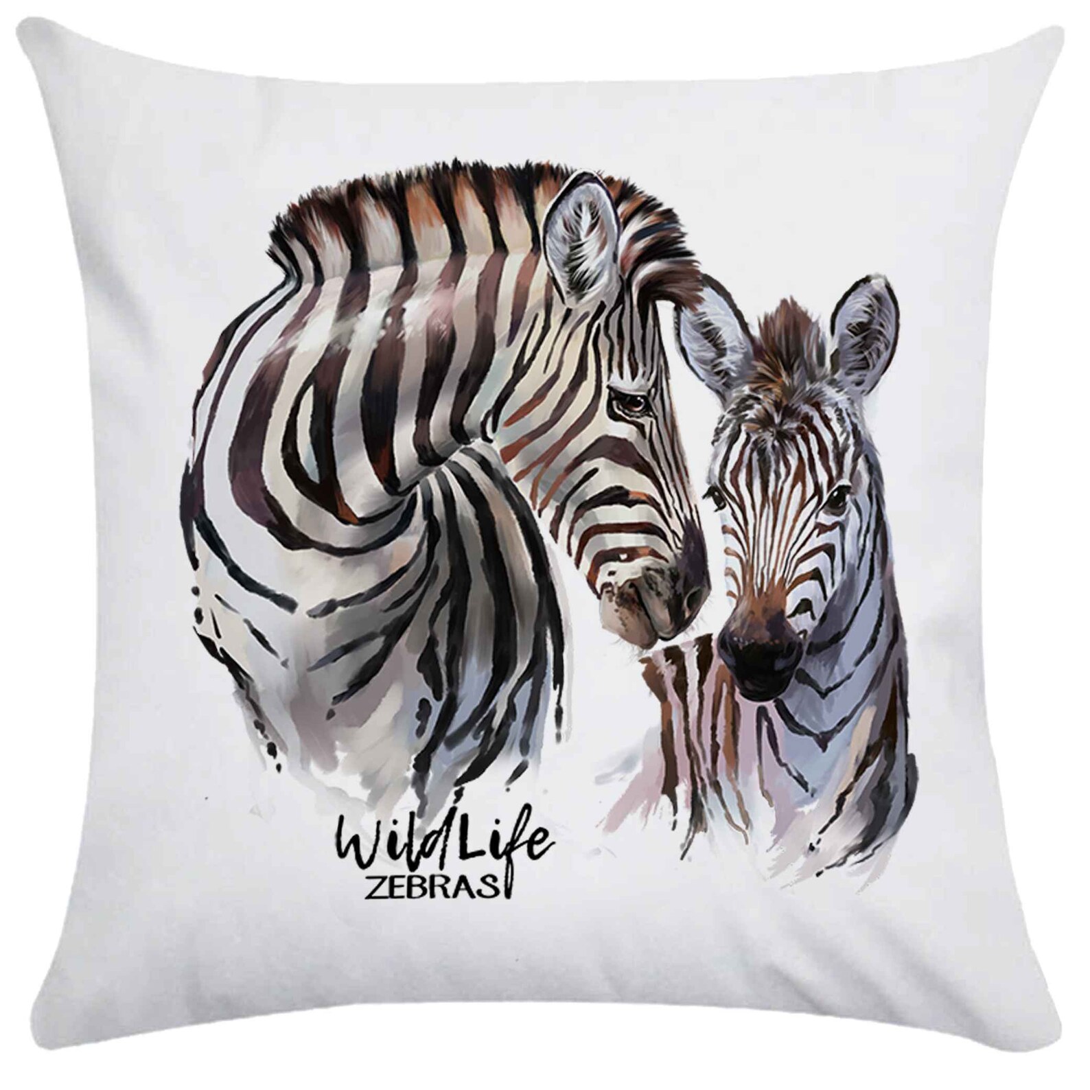 Cute Animals Pillow Covers Throw Pillow Cases Art Flower Etsy