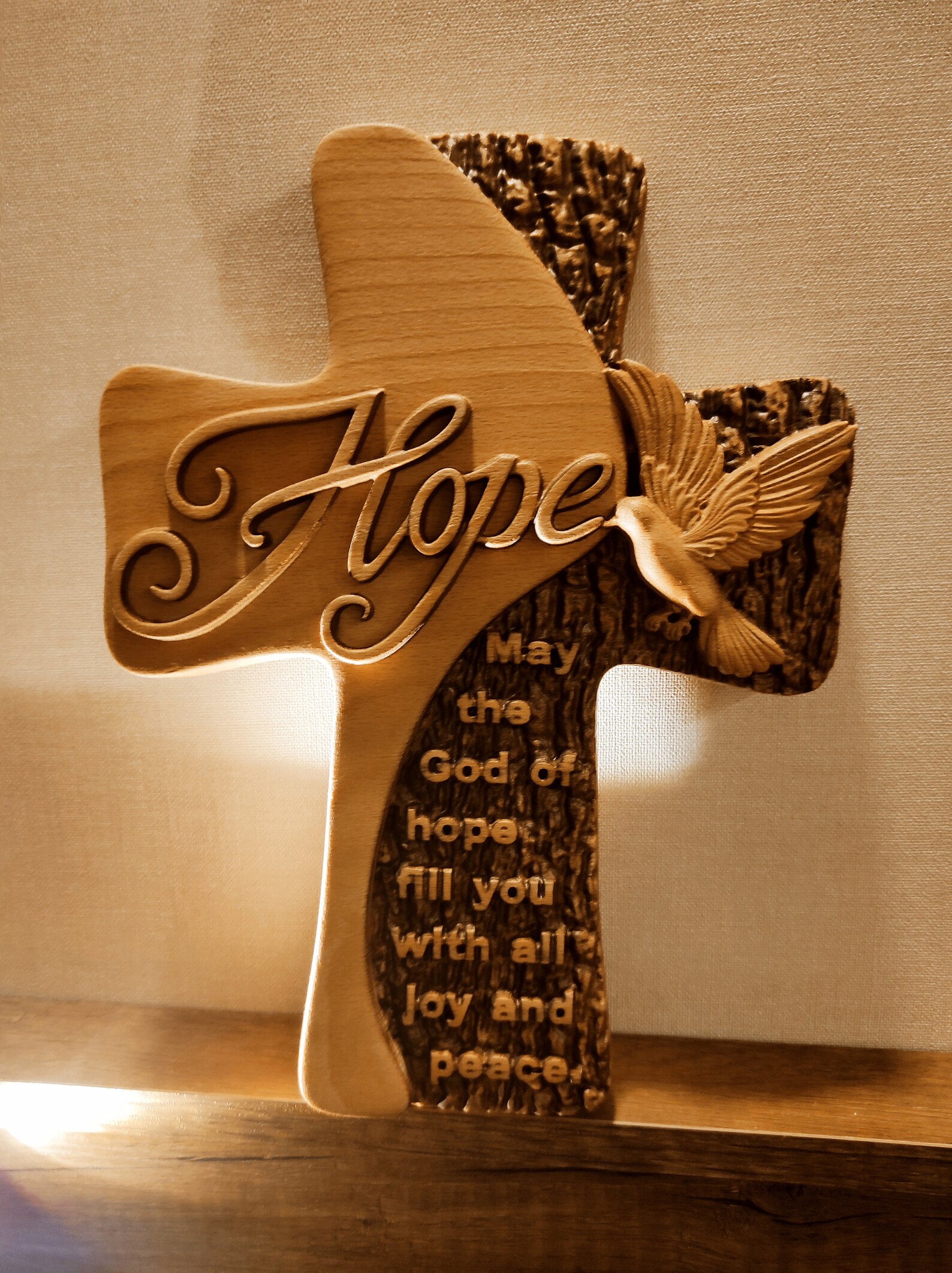 Wooden Wall Cross Extra Large Wall Cross Personalized Gifts Etsy
