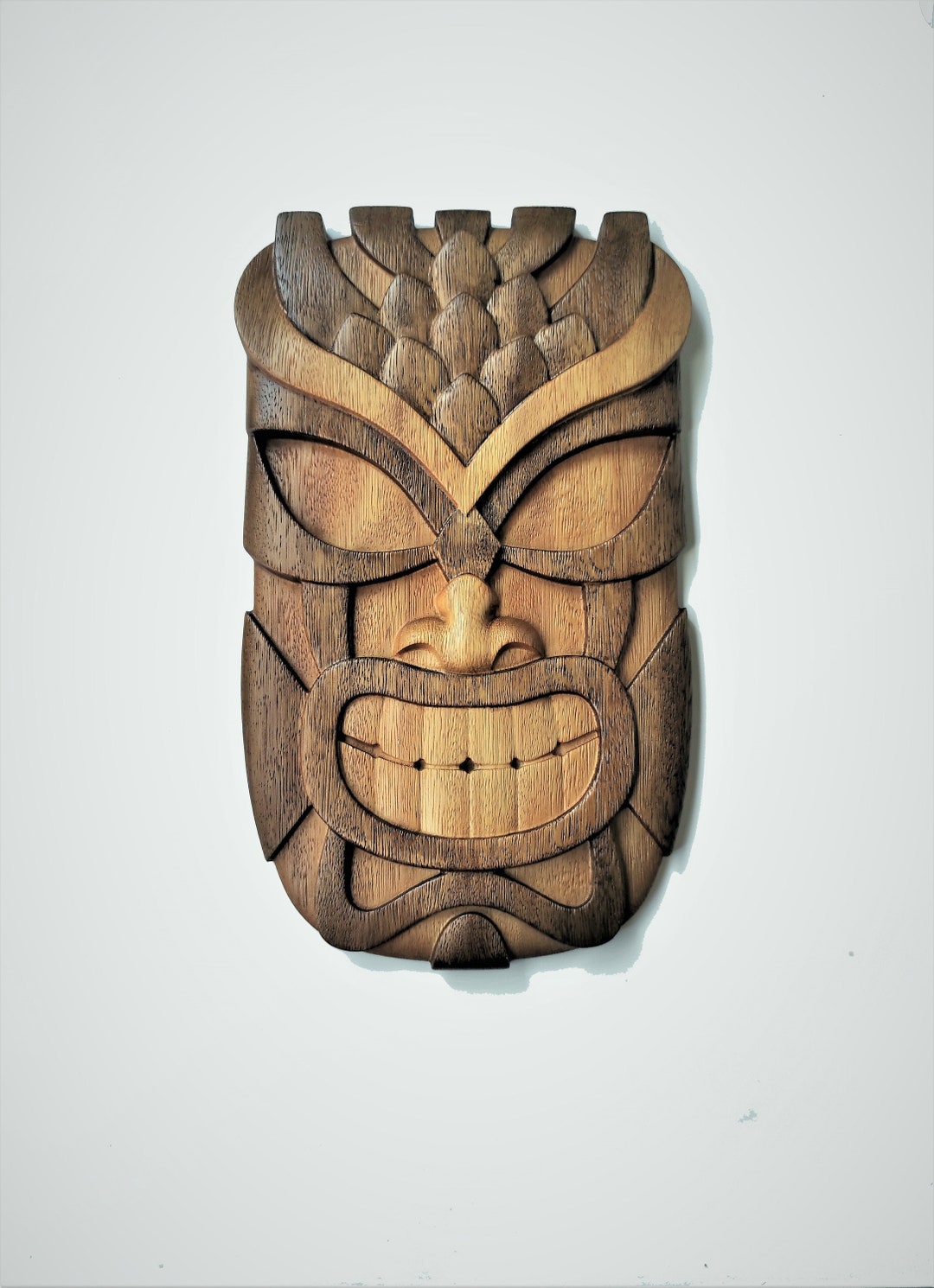 Disney Adventureland Jungle Cruise Inspired Horned Tiki Mask Tiki Bar Decor 20