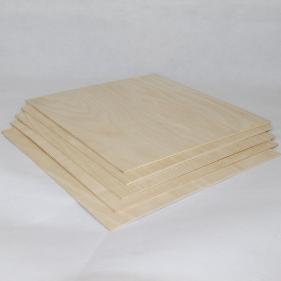 3mm Baltic Birch Plywood sheets perfect for Glowforge/Laser Cutting