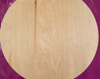 18”to 26” Unfinished Wood Laser Cut Circle Round / Ready to Paint / Door Hanger / Welcome Sign