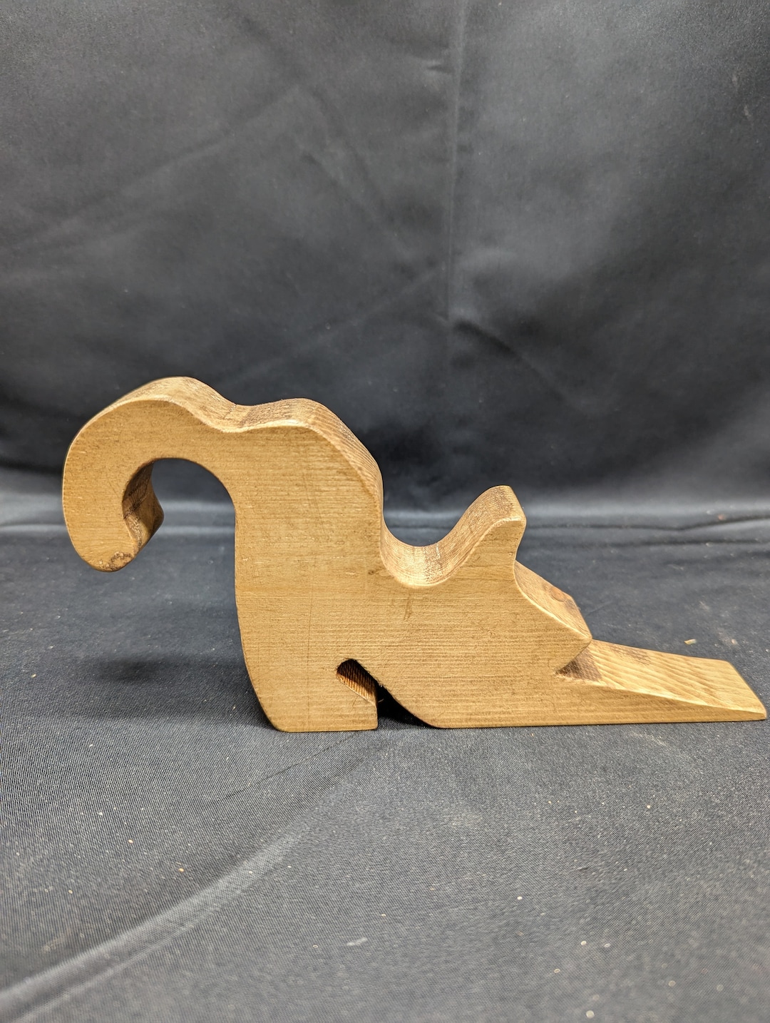 Handmade | Cat | Doorstop | Wood | Cat Door Stop | Quirky | Home Decor ...