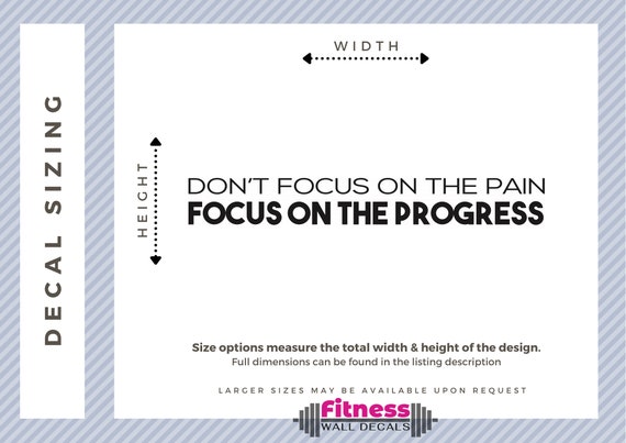 DO NOT FOCUS ON THE PAIN
