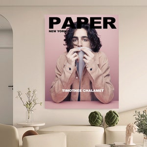 timothee chalamet poster Leinwand Kunst wand Kein Rahmen