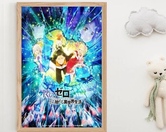 Rezero Poster Etsy Rezero Poster Etsy