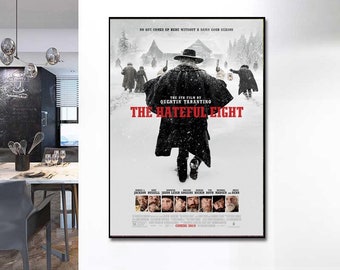 The Hateful Eight poster poster Canvas poster art wall No frame