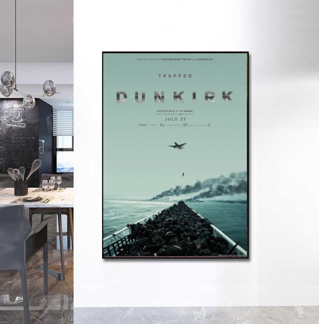 Dunkirk Poster Canvas Poster Art Wall No Frame - Etsy