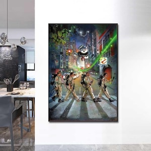 ghostbusters poster Canvas poster art wall No frame