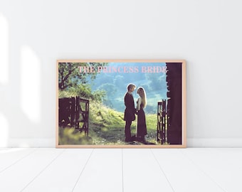 De prinsessenbruid-poster Canvasposter kunstmuur Geen lijst