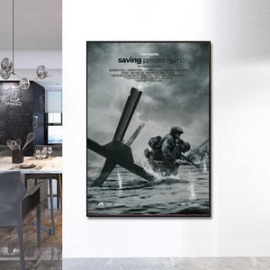 Saving Private Ryan poster poster Canvas poster art wall No frame