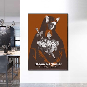 romeo and juliet poster Canvas poster art wall No frame