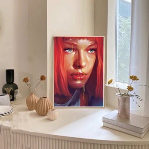 The Fifth Element Movie poster Canvas poster art wall No frame