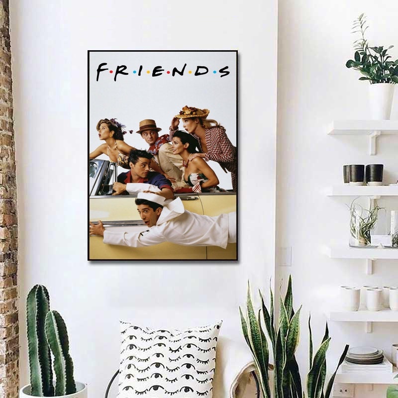Poster FRIENDS - cast, Wall Art, Gifts & Merchandise