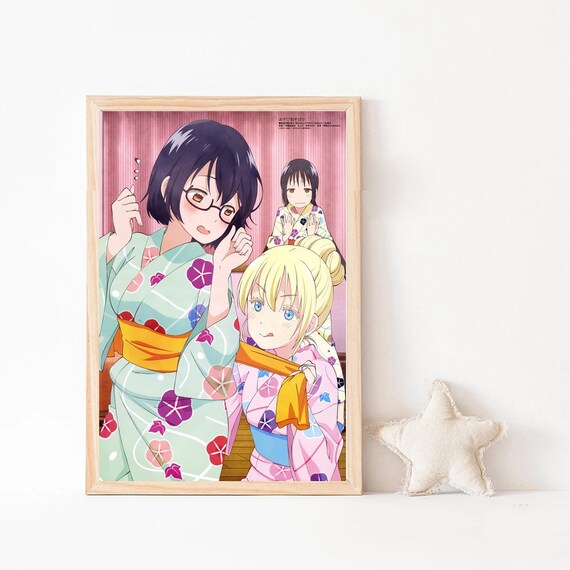 Asobi Asobase Workshop Of Funanime Postermovie Postertv Etsy Australia