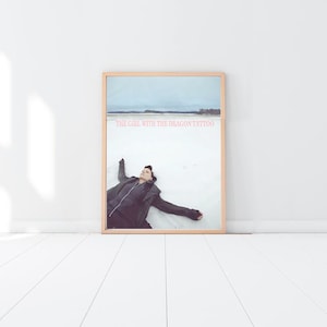 The Girl with the Dragon Tattoo poster Canvas poster art wall No frame